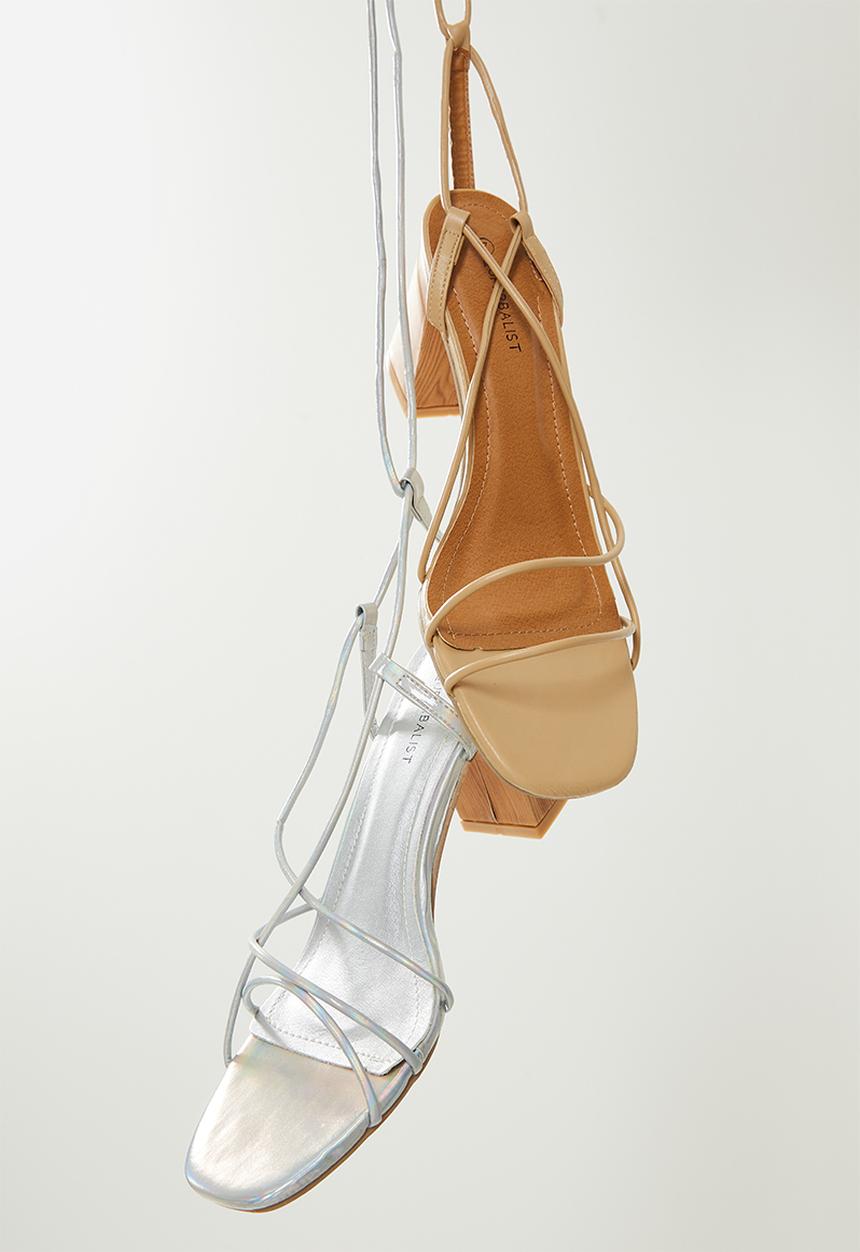 Superbalist - Kenlani open block heel - natural