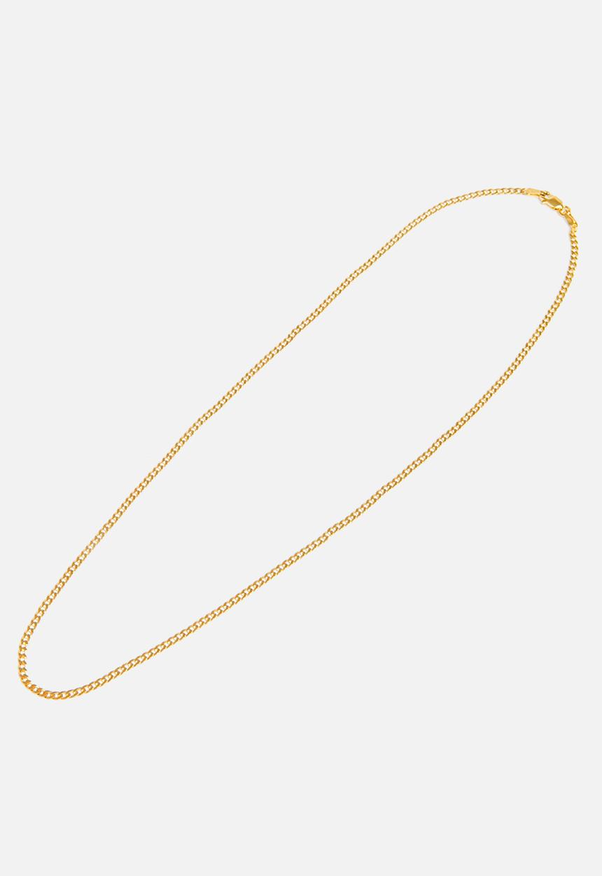 Matter of Fakt - Italian curb og chain - silver gold plated