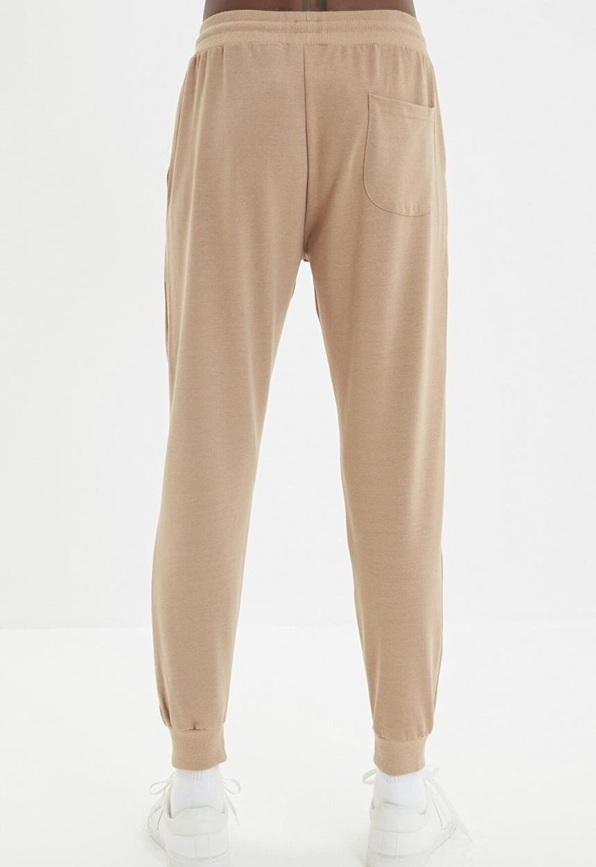 Trendyol - Basic regular fit sweatpants - stone