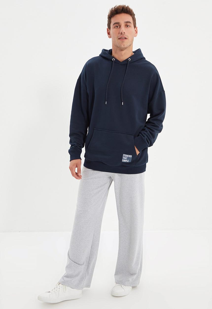 Trendyol - Gordon relaxed fit wide leg sweatpants - grey