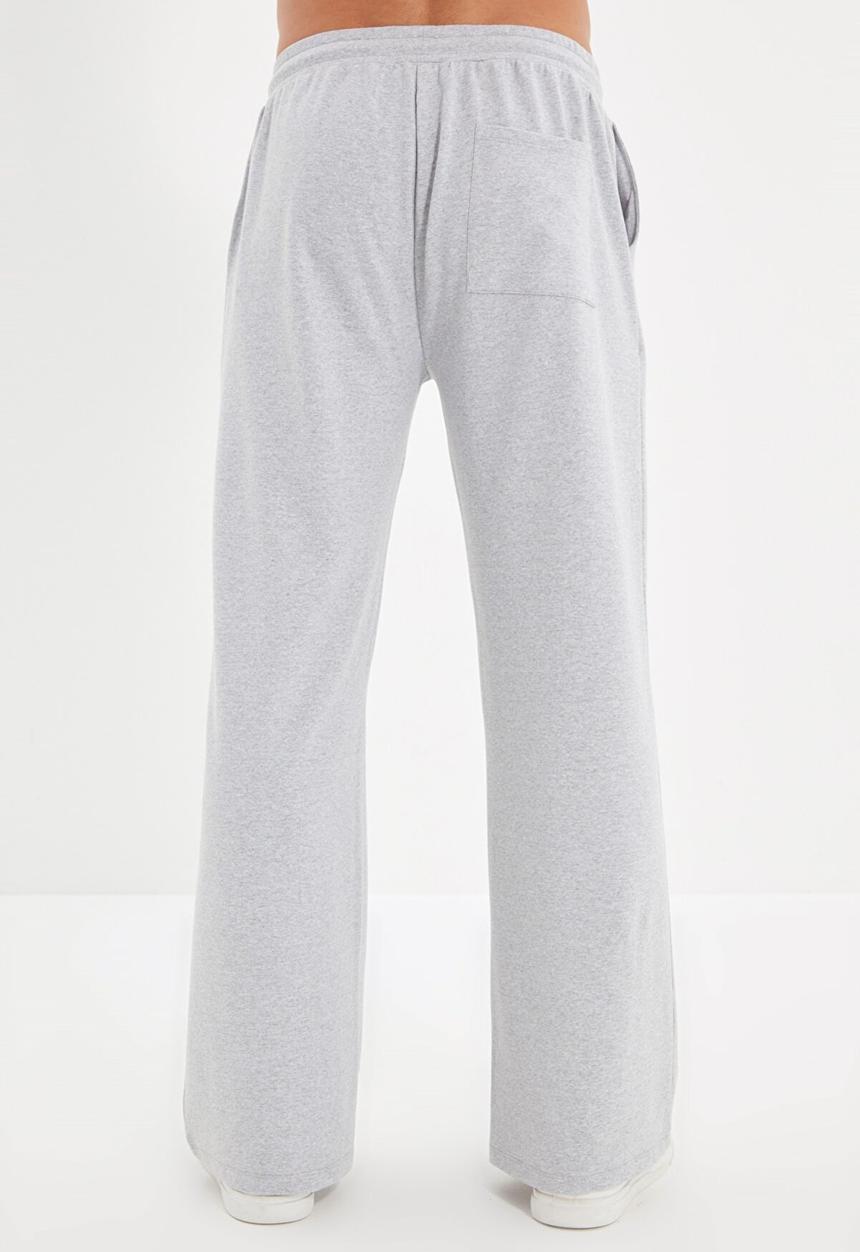 Trendyol - Gordon relaxed fit wide leg sweatpants - grey
