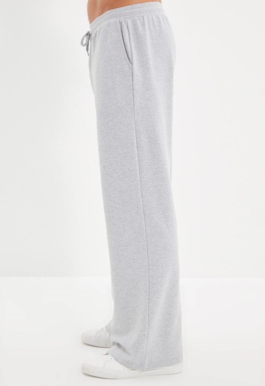 Trendyol - Gordon relaxed fit wide leg sweatpants - grey