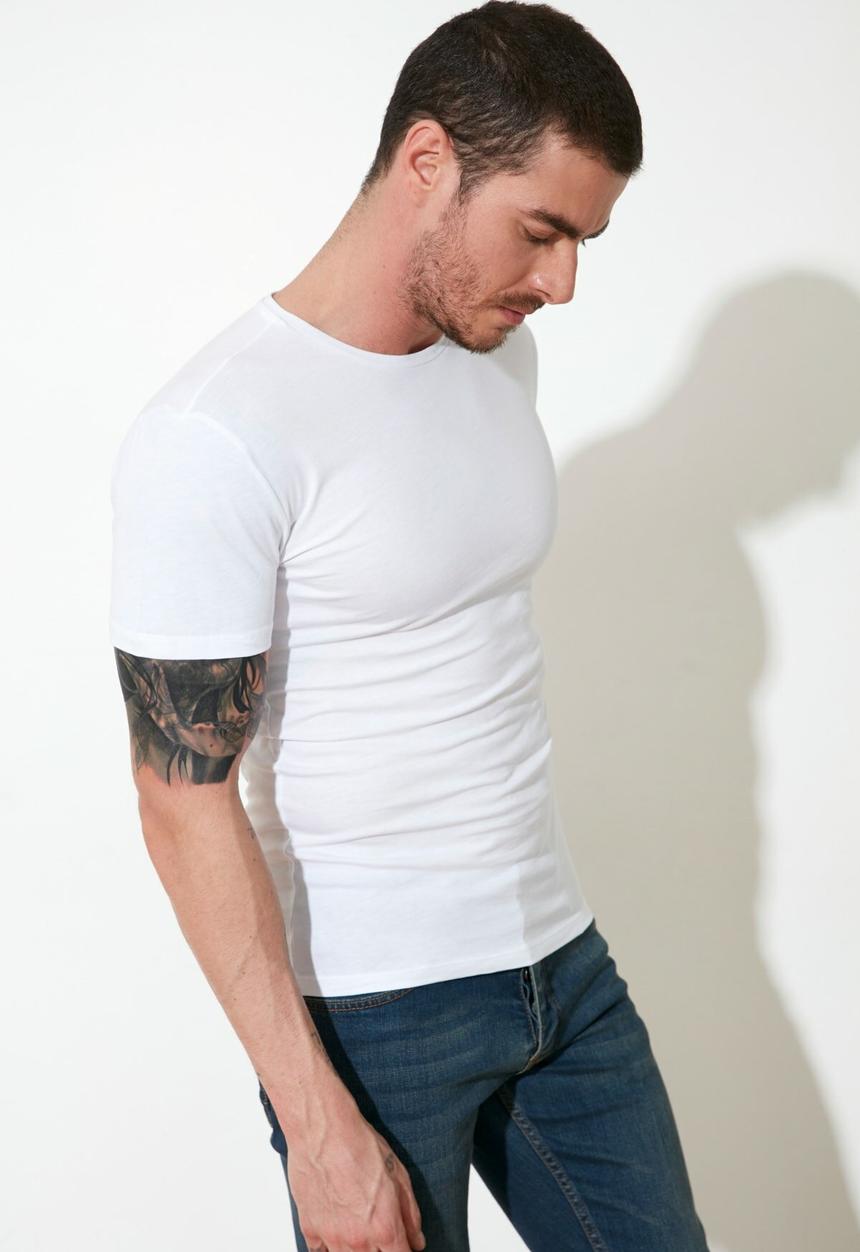 Trendyol - Basic slim fit 3 pack tees - multi