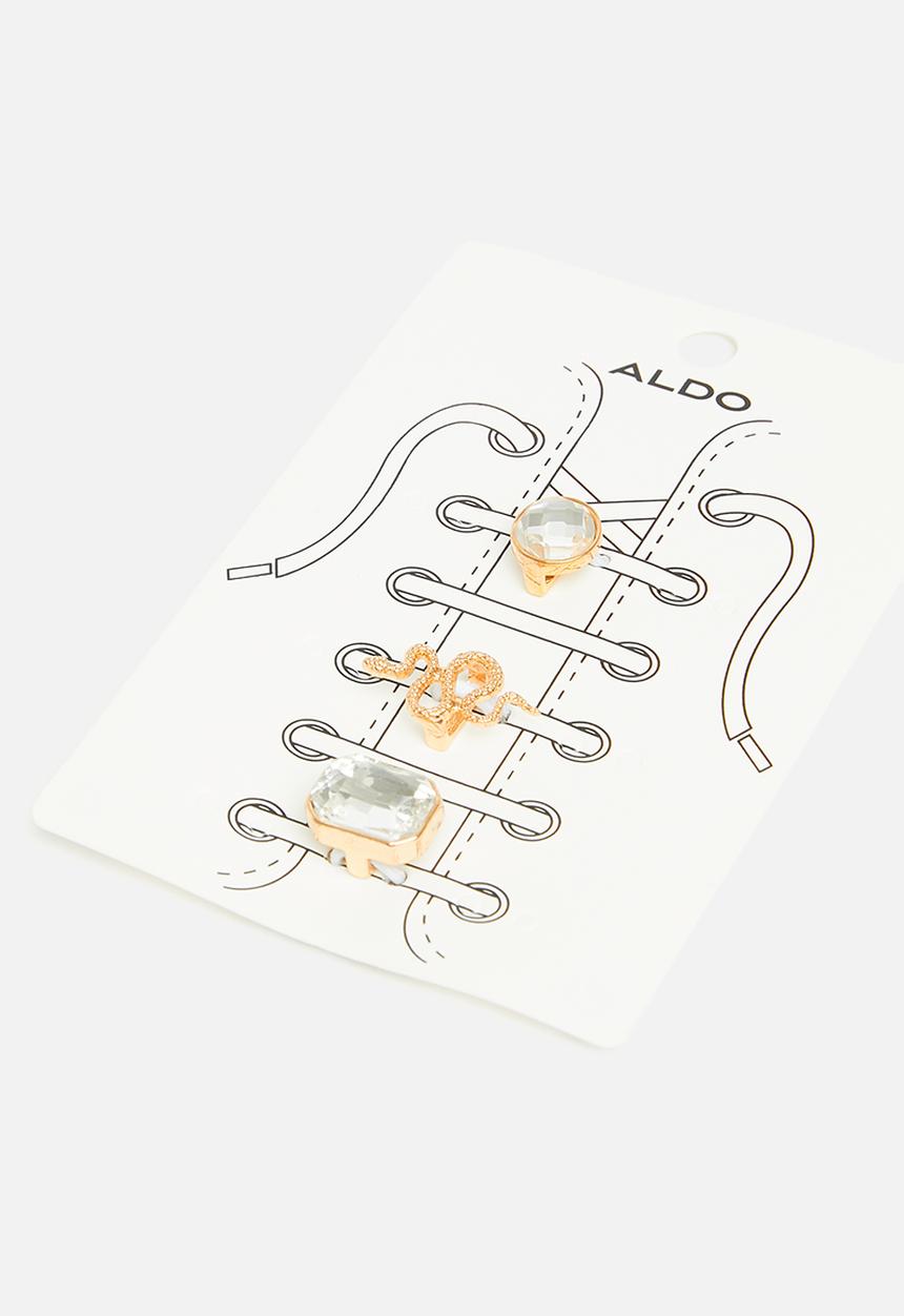ALDO - Jerirebaen - gold/clear multi