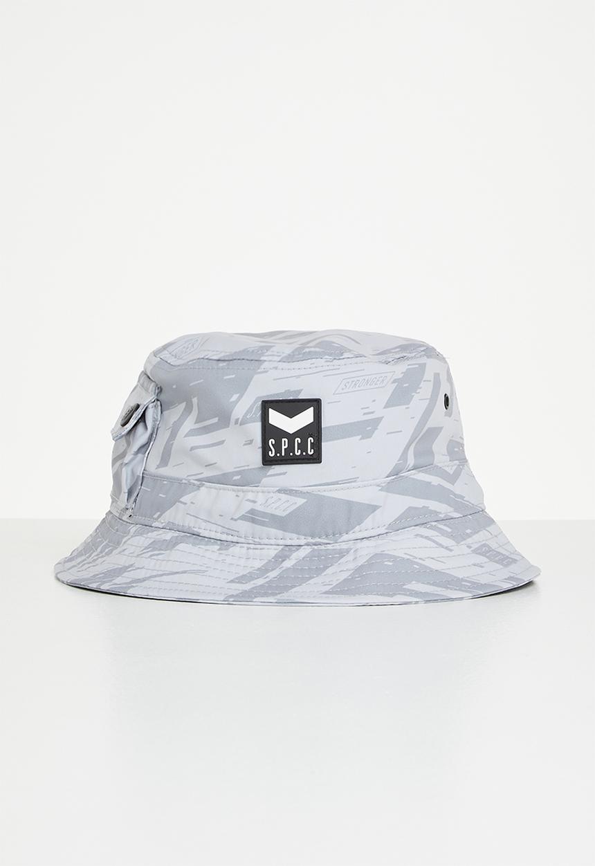 S.P.C.C - Weston regualr fit bucket hat - silver grey