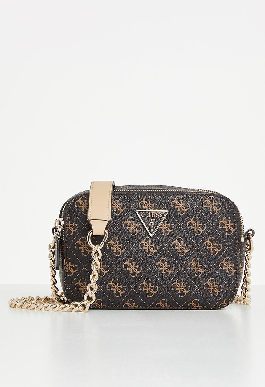 GUESS - Noelle crossbody camera - brown 