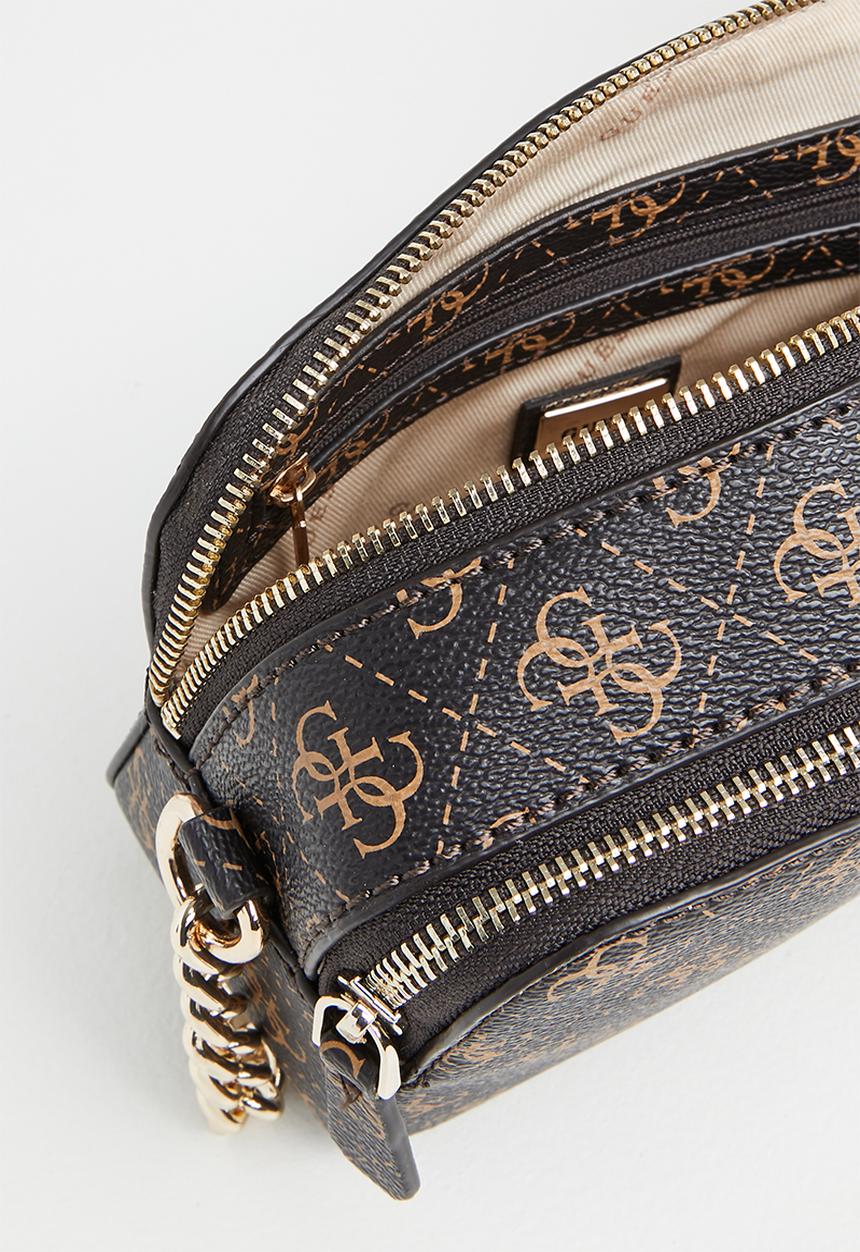 GUESS - Noelle crossbody camera - brown 