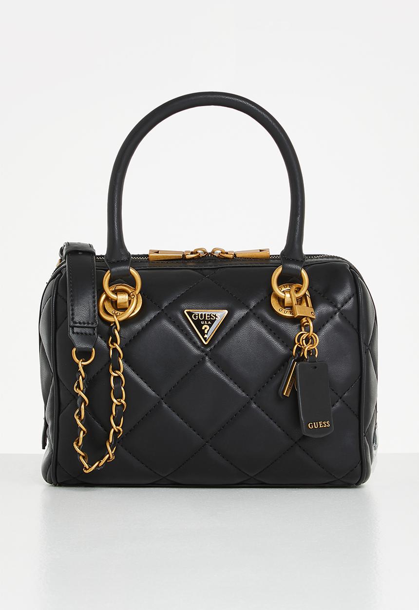 GUESS - Cessily box satchel - black