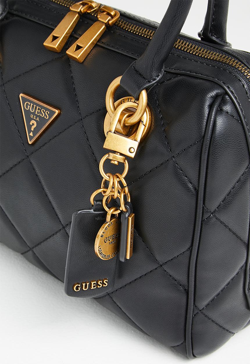 GUESS - Cessily box satchel - black