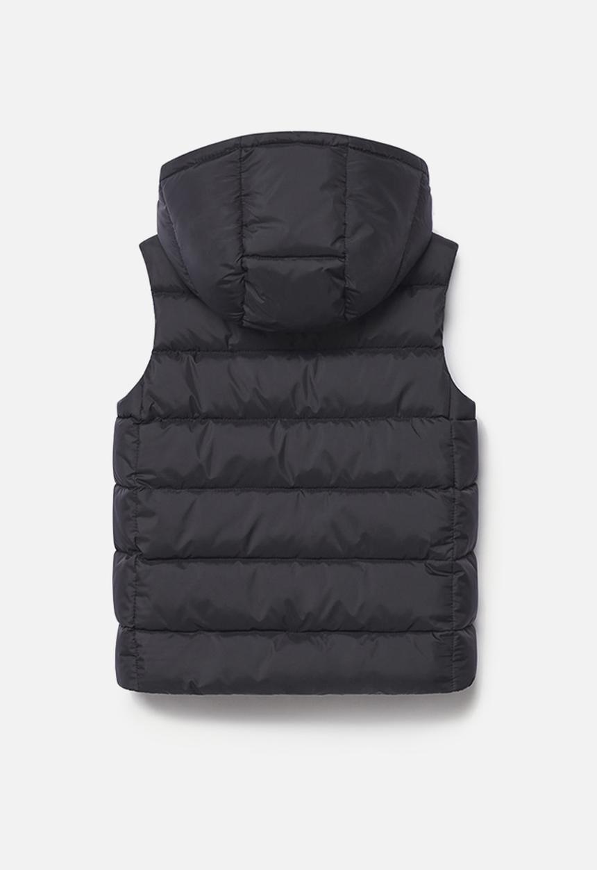 MANGO - Waistcoat amerv - black