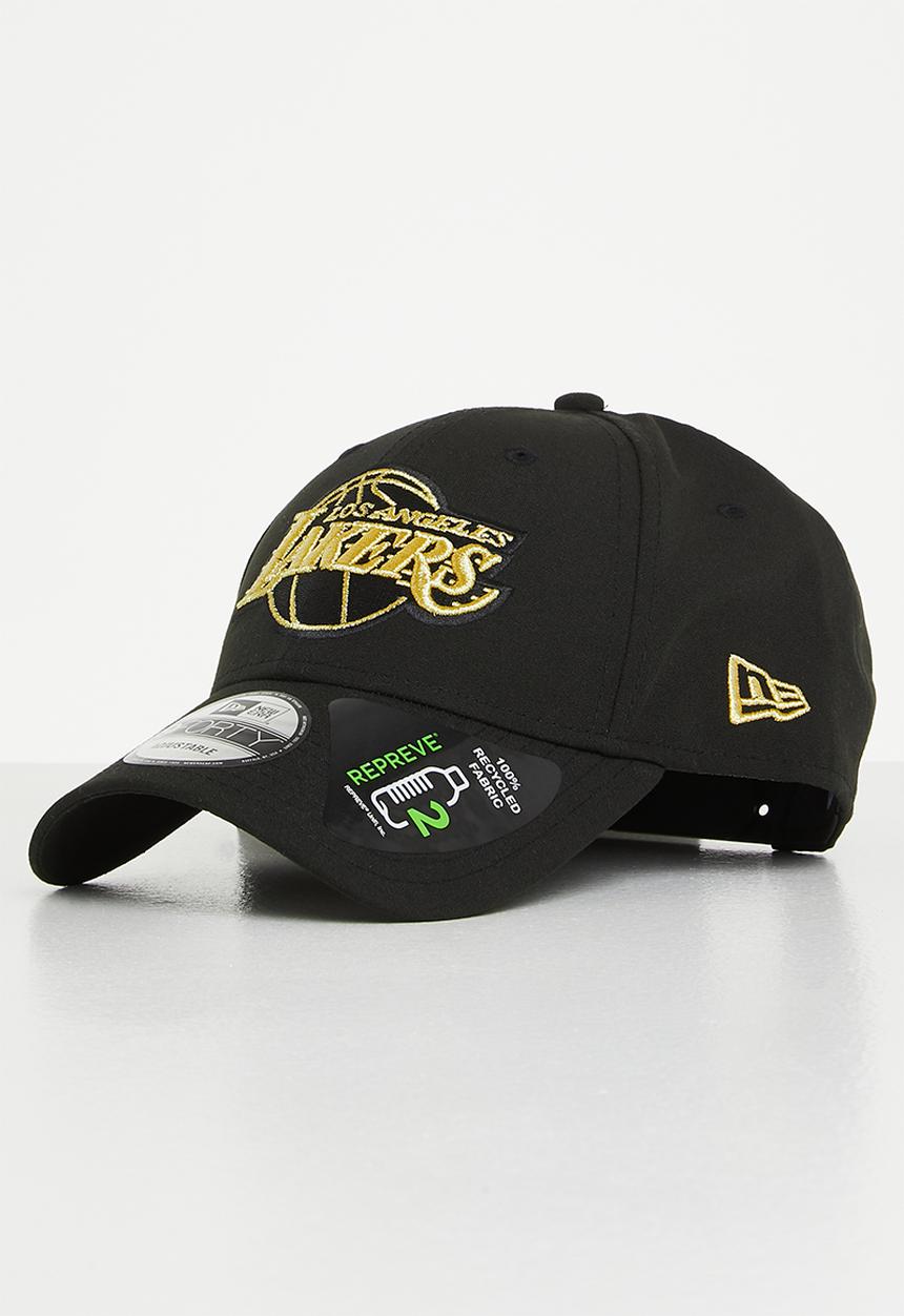 New Era - Black and gold 9forty - black