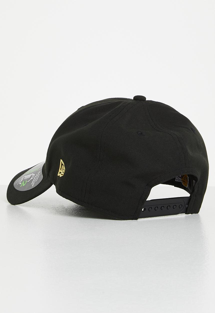New Era - Black and gold 9forty - black