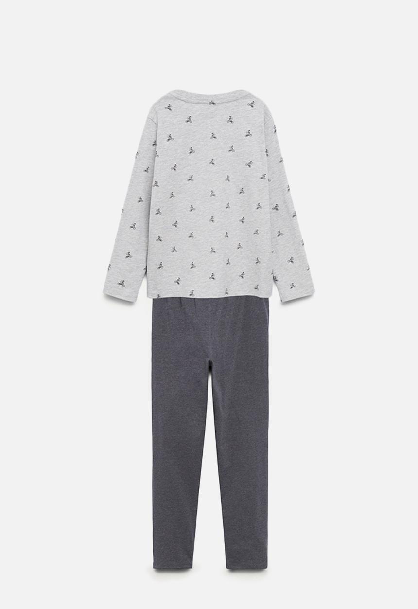 MANGO - Pyjama pack biking - medium gray