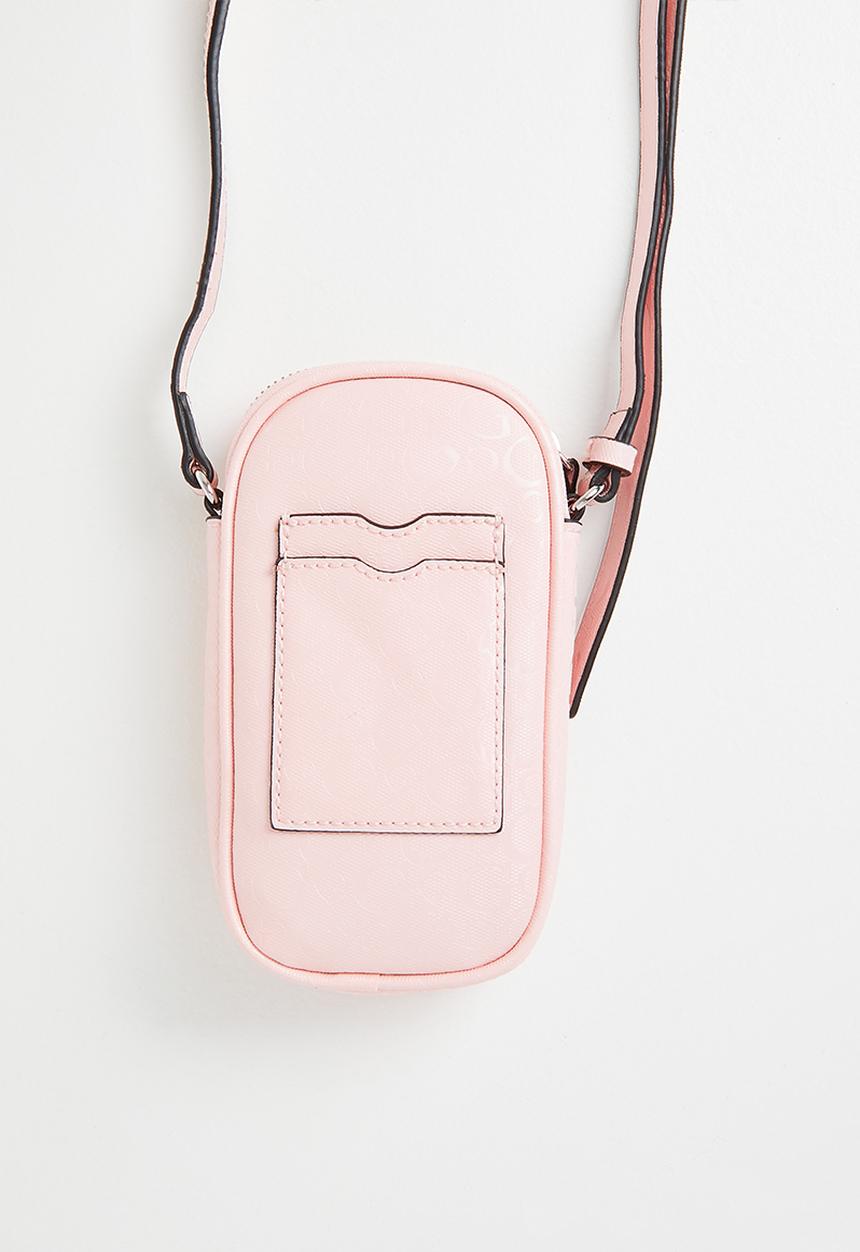 GUESS - Kalei mini crossbody top zip - rose