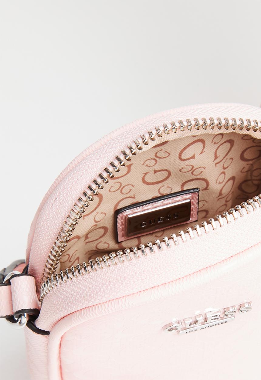 GUESS - Kalei mini crossbody top zip - rose