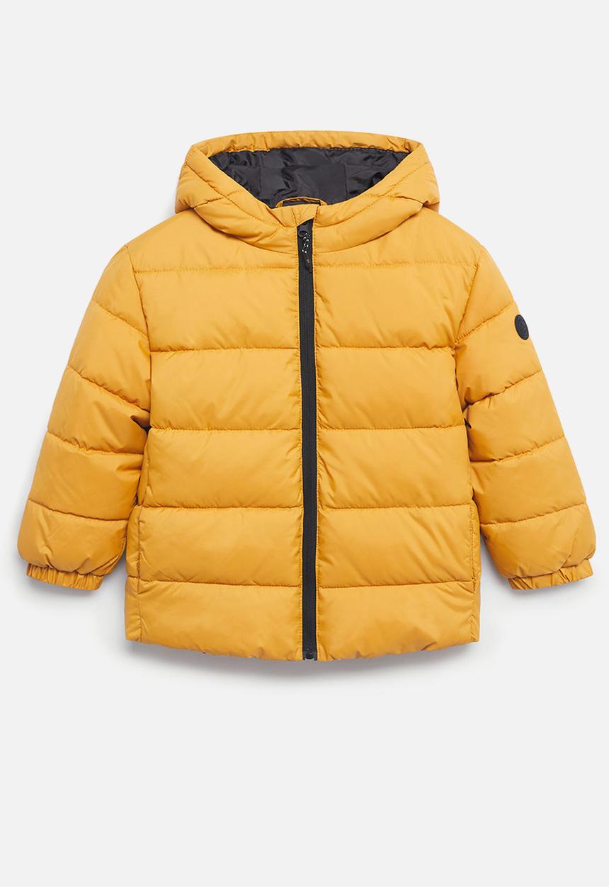 MANGO - Anorak america - medium yellow