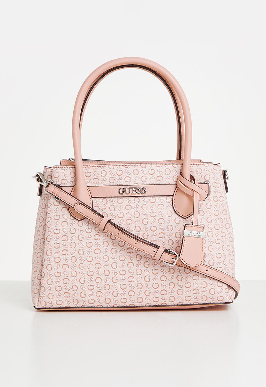 GUESS - Brownsville satchel - light rose