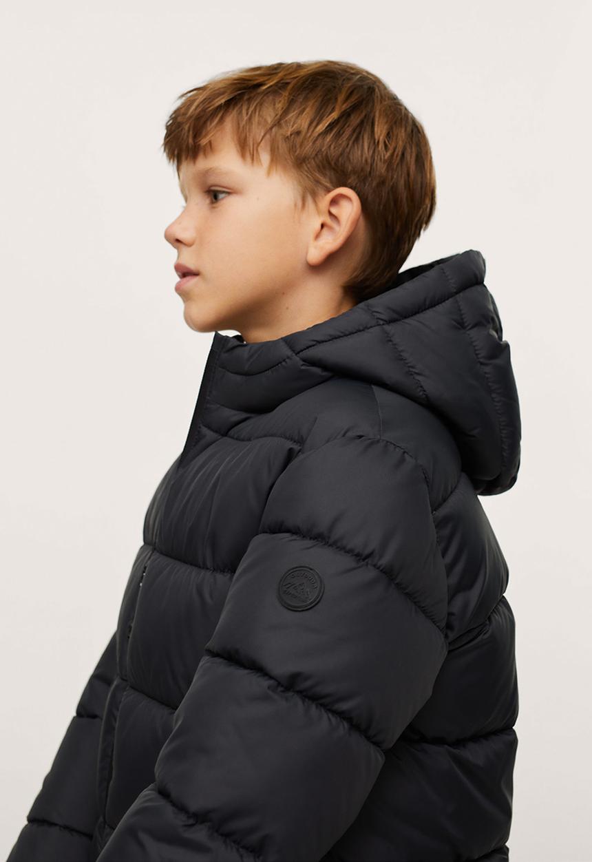 MANGO - Anorak america - charcoal
