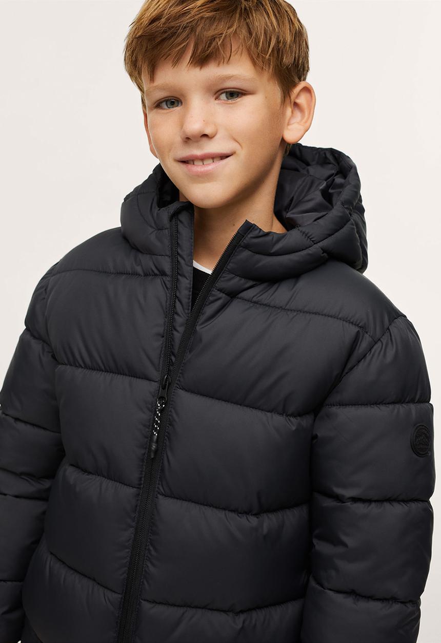 MANGO - Anorak america - charcoal