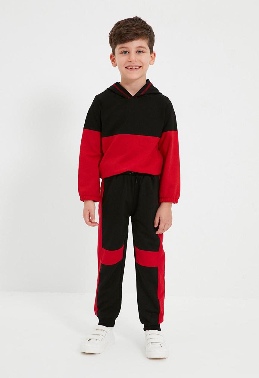Trendyol - Jogger - black/ red