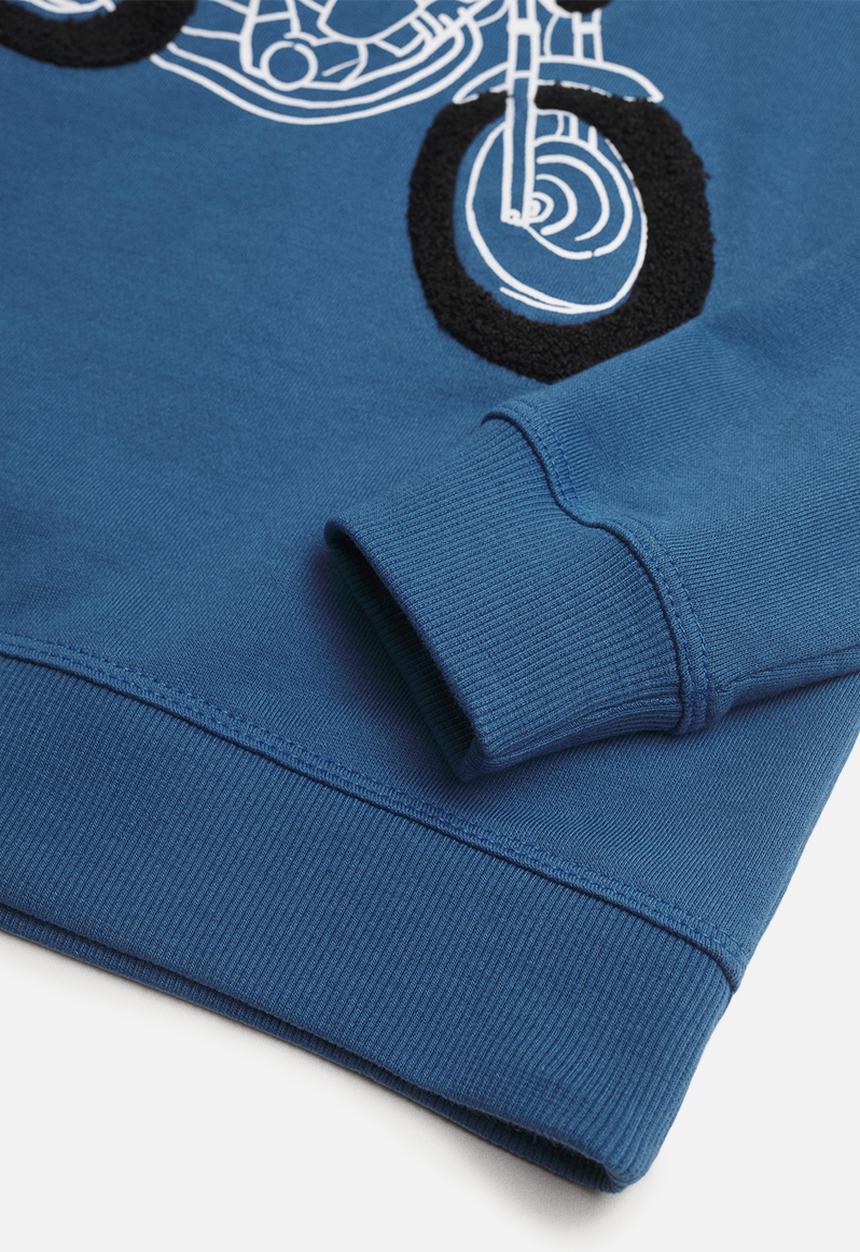 MANGO - Swearshirt player 1 - medium blue