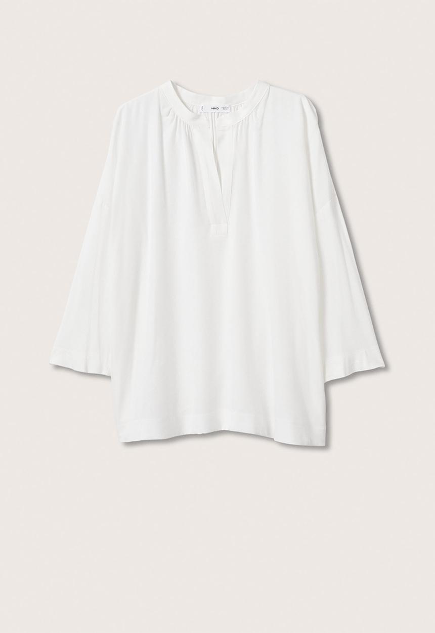 MANGO - Plus t-shirt nacho - natural