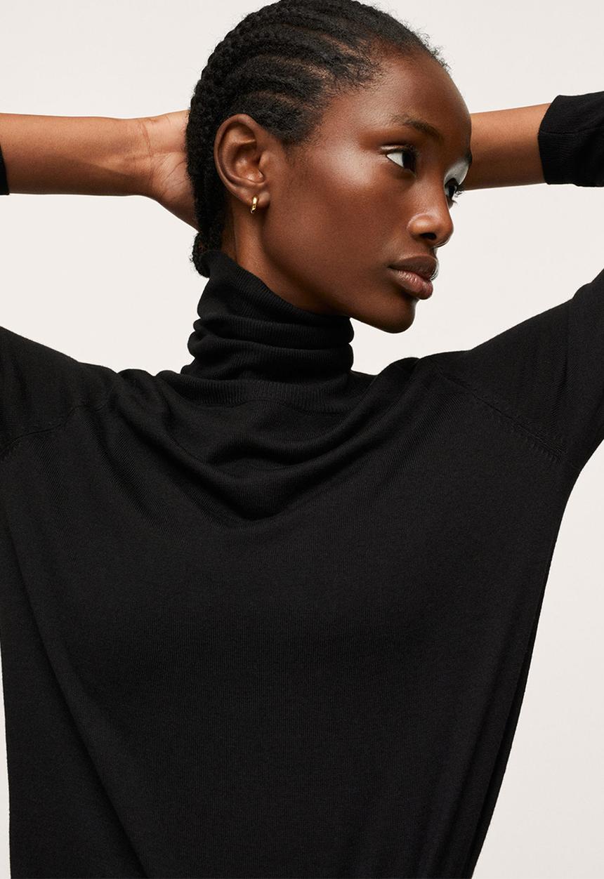 MANGO - Sweater lucasc - black