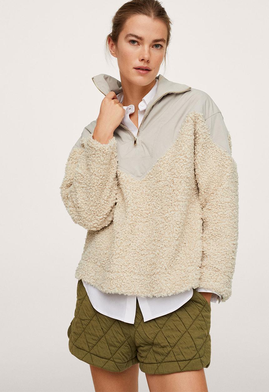 MANGO - Sweatshirt guito - light beige