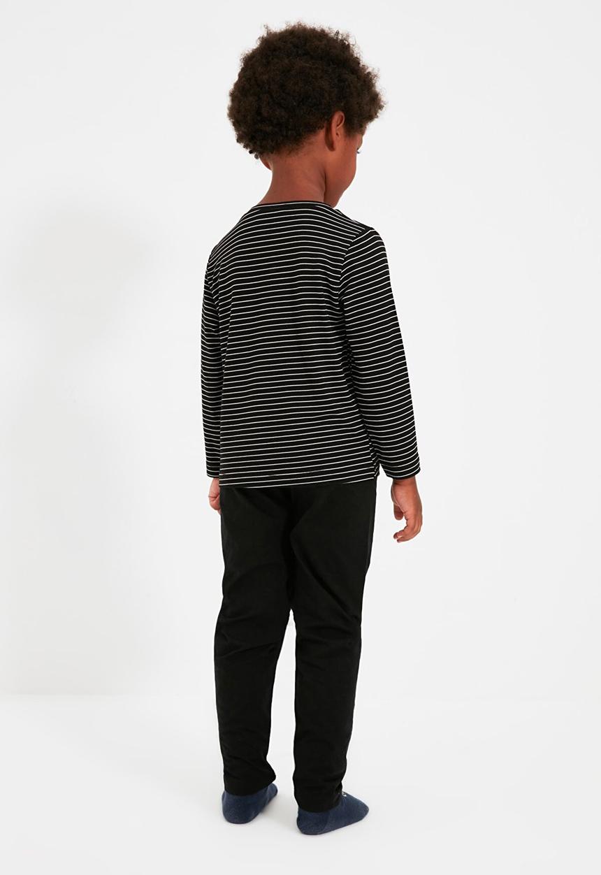 Trendyol - Stripe pjs - black
