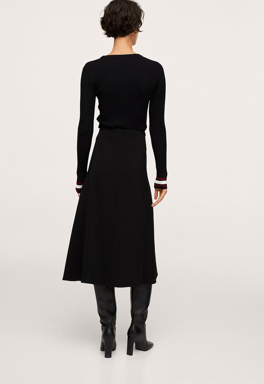 MANGO - Skirt cecilia - black