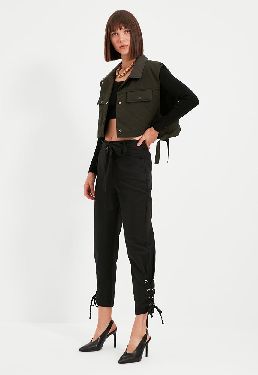 Trendyol - Detailed trousers - black