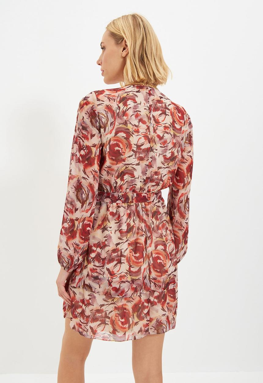 Trendyol - Belted dress - multi