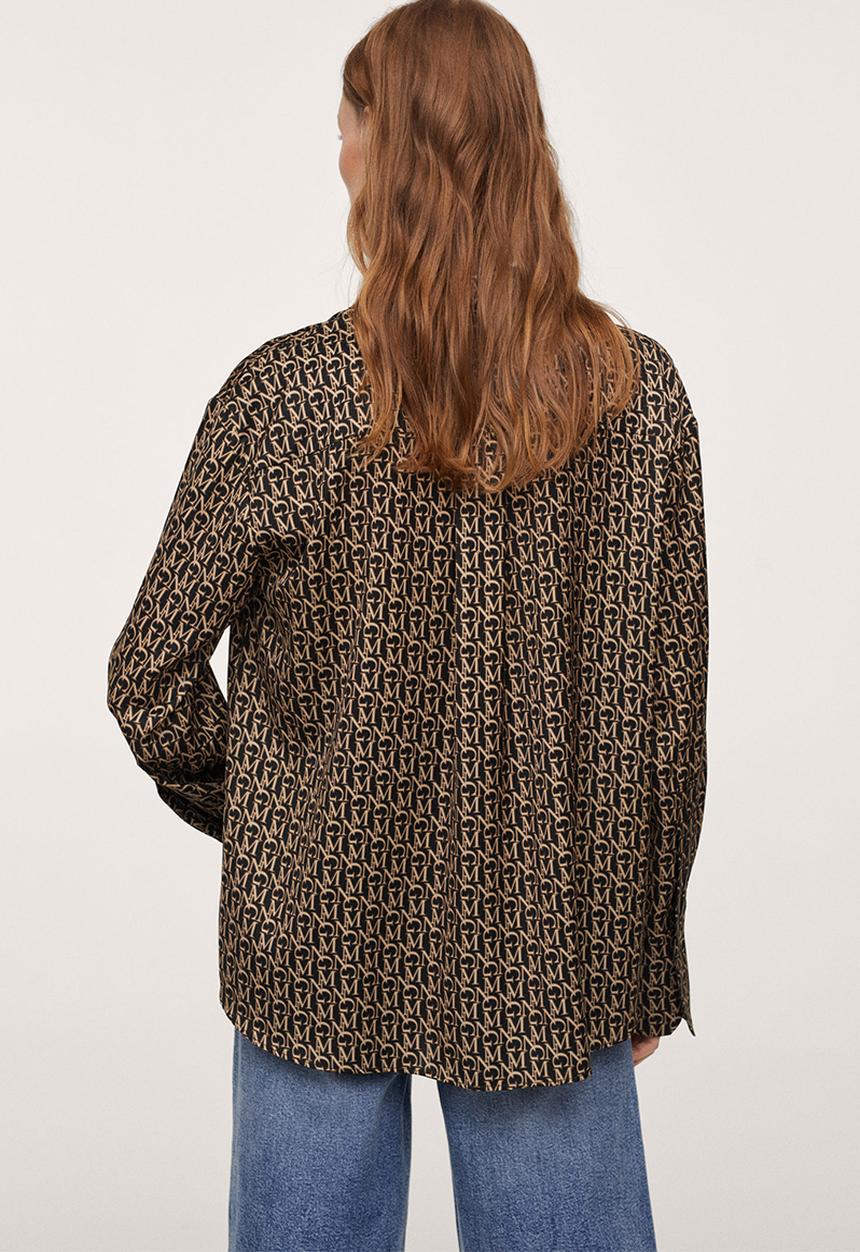 MANGO - Blouse quanti - black