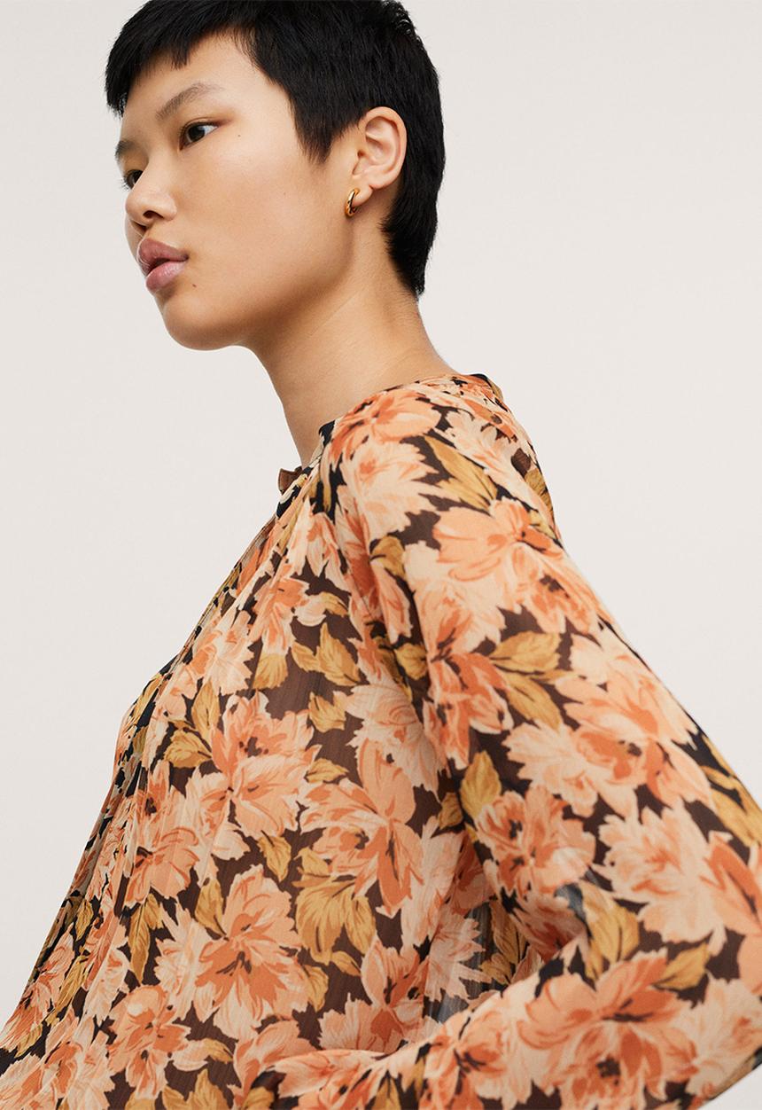 MANGO - Blouse winky - orange