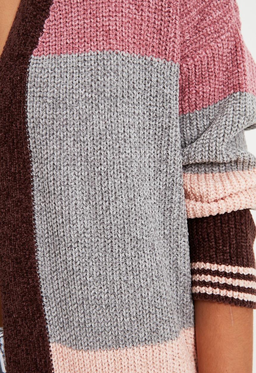 Trendyol - Block knit cardigan - multi
