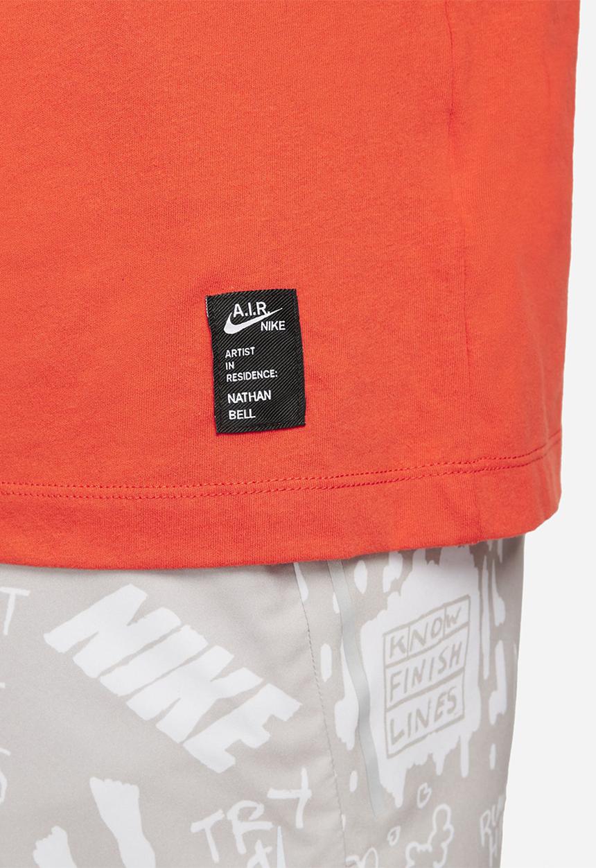 Nike - Nike Dri-FIT Nathan Bell Men's Running T-Shirt - team orange