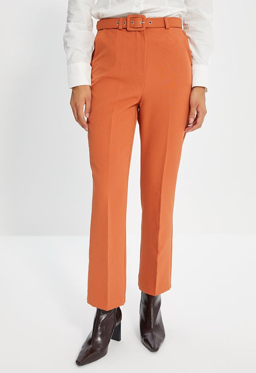 Trendyol - Belted trousers - brown