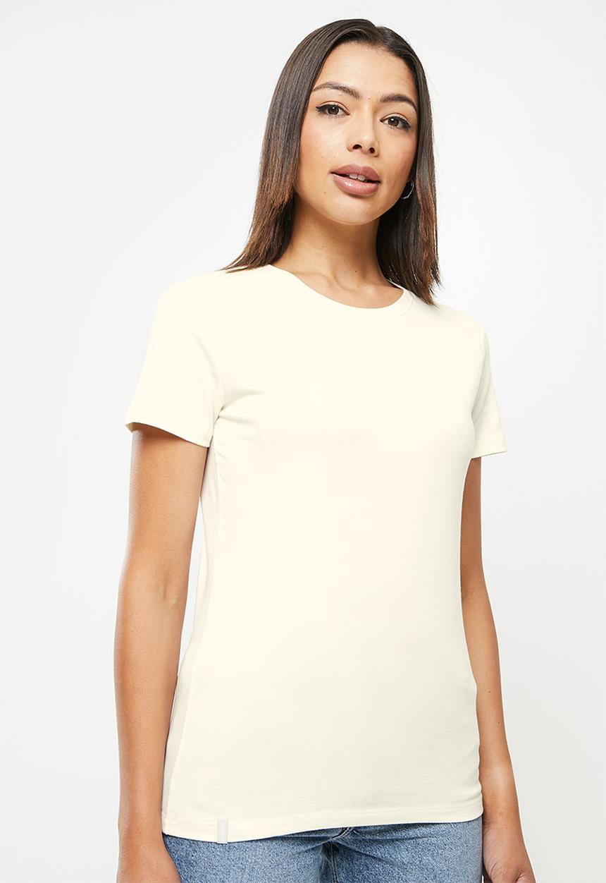 urban° - Ladies urban basic urban t-shirt - star white