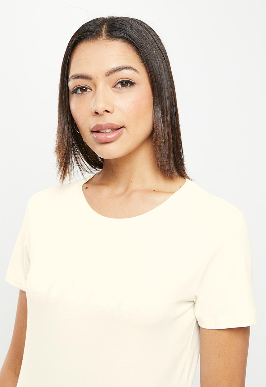 urban° - Ladies urban basic urban t-shirt - star white