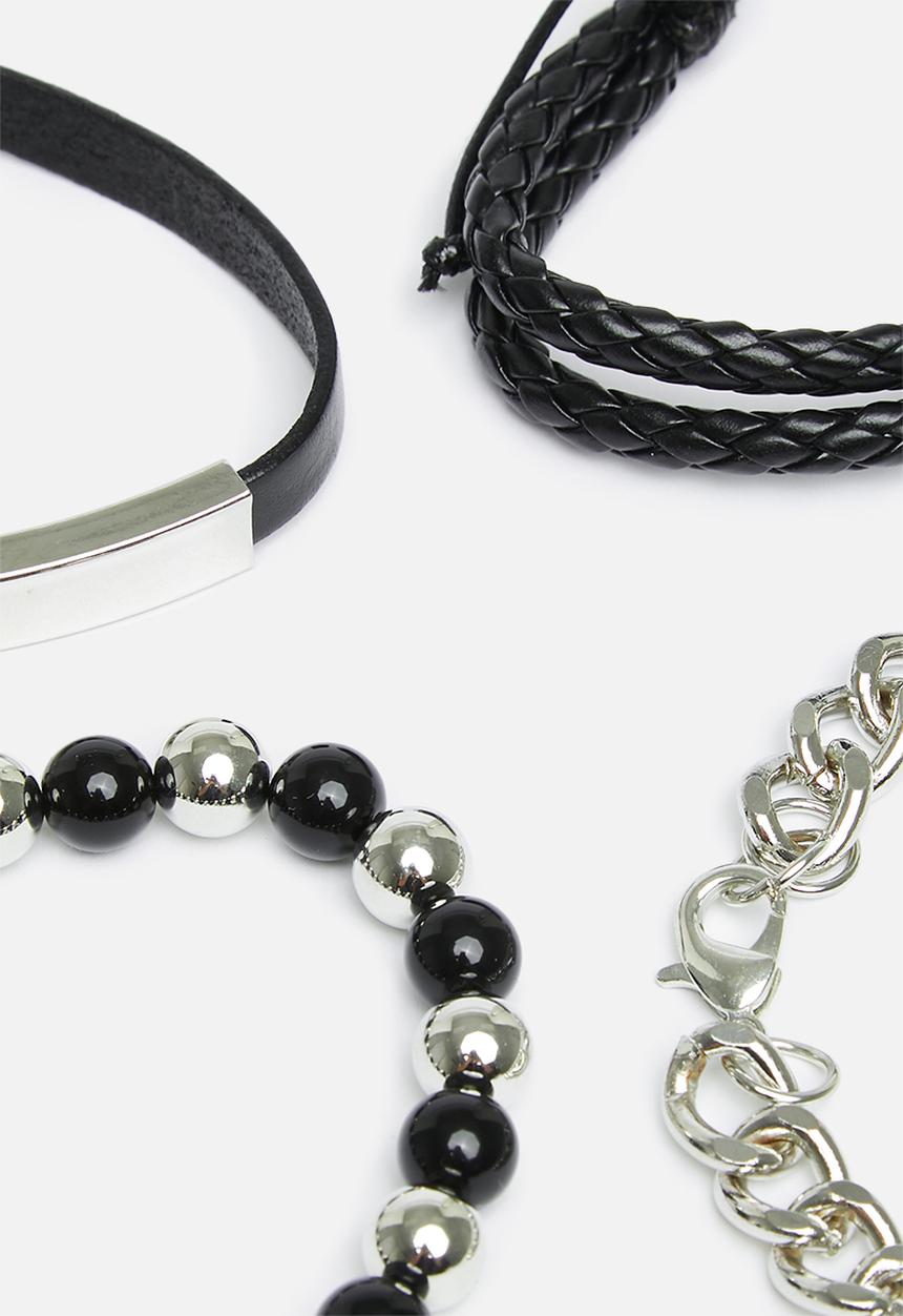 ALDO - Dulhunty - black & silver 