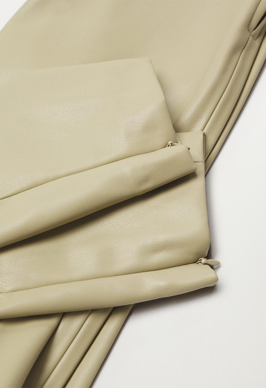 MANGO - Leggings londonpu - green
