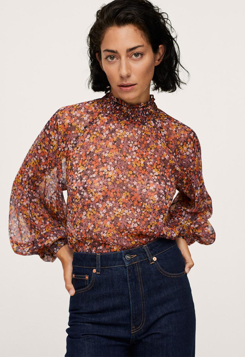 MANGO - Blouse bilma - orange