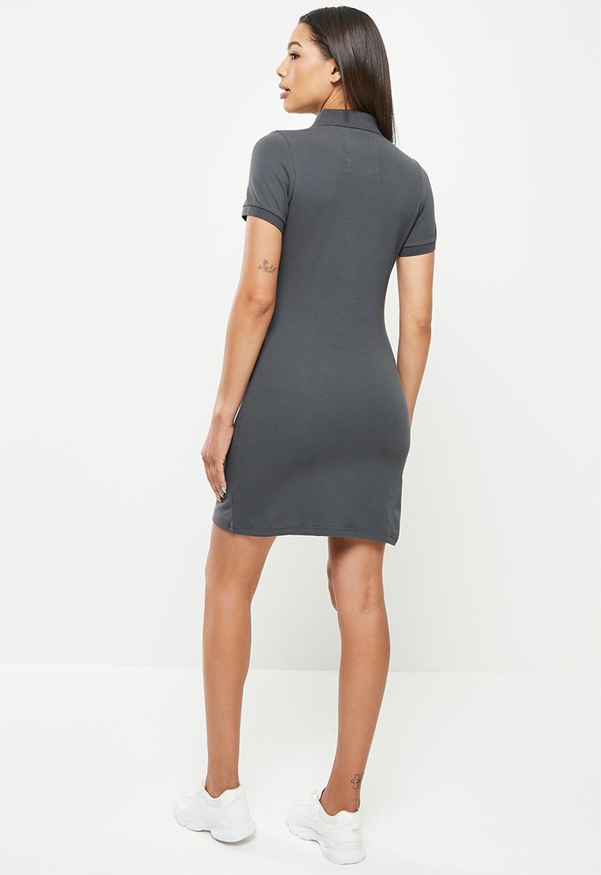 urban° - Ladies urban core golfer dress - charcoal/castle rock