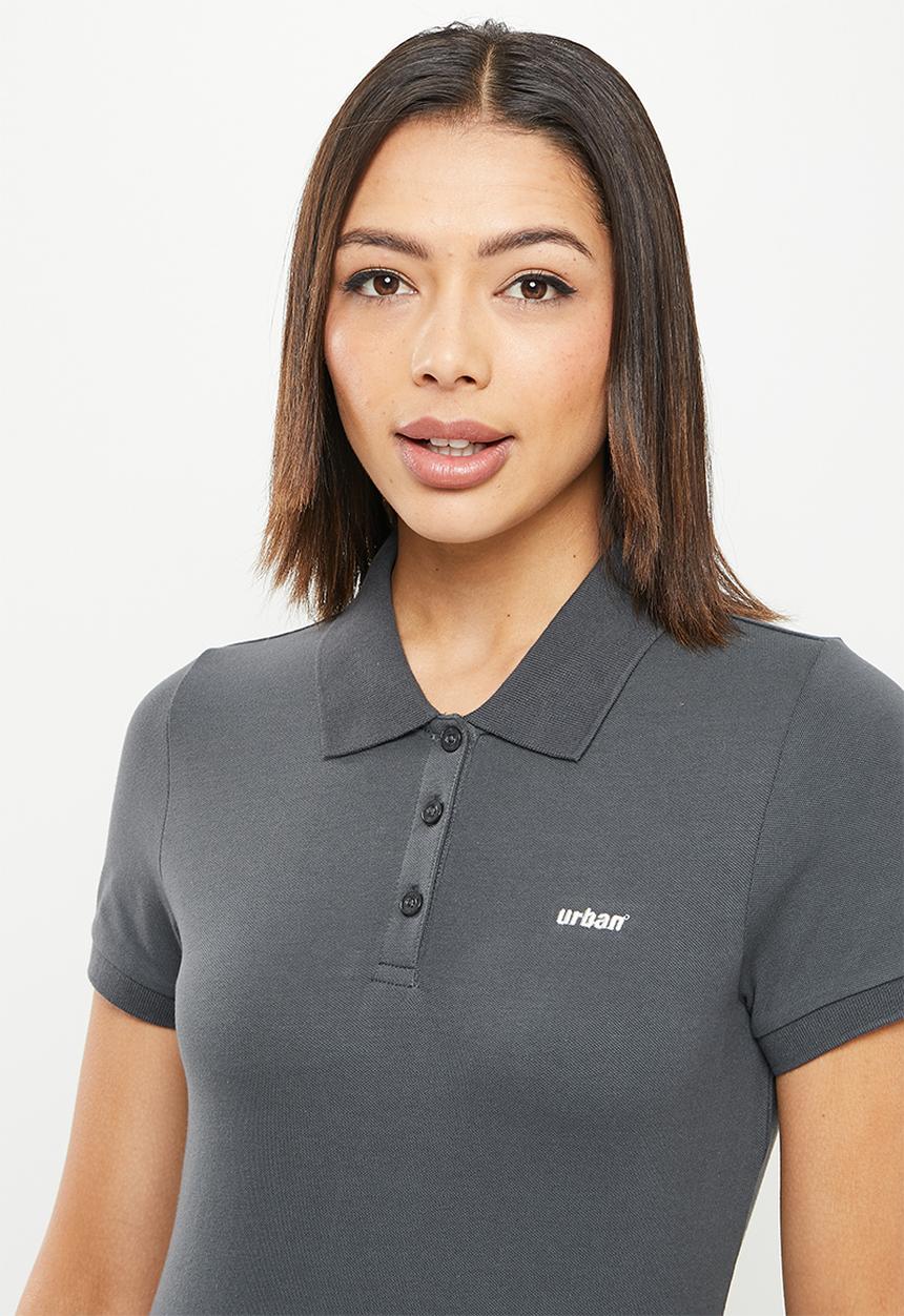 urban° - Ladies urban core golfer dress - charcoal/castle rock