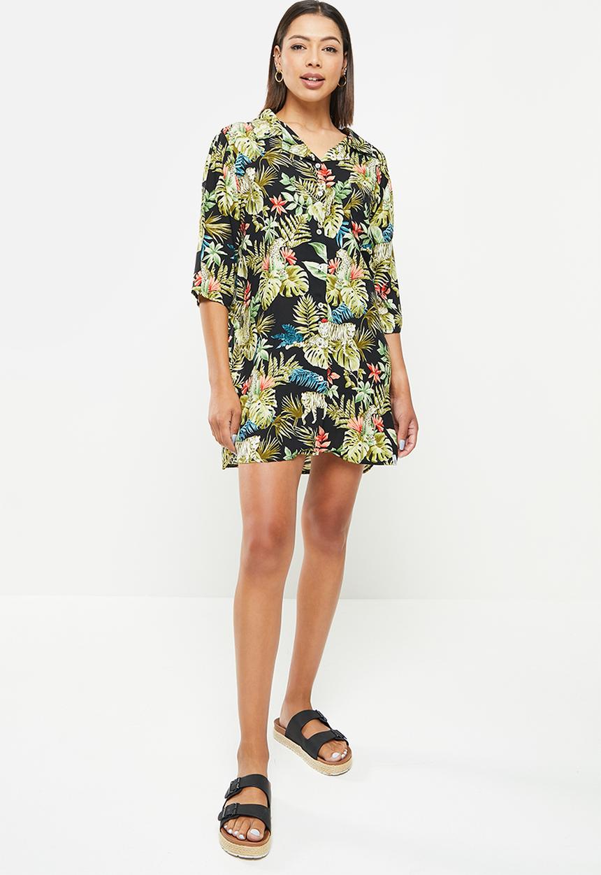 Volcom - In the tropics tunic - multi tropical