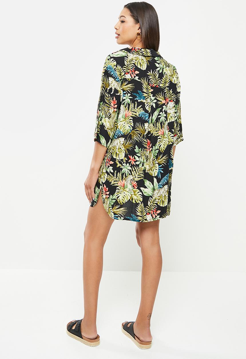 Volcom - In the tropics tunic - multi tropical