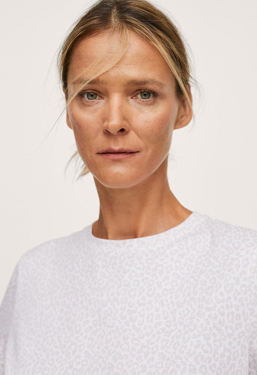 MANGO - T-shirt bella2-h - white 