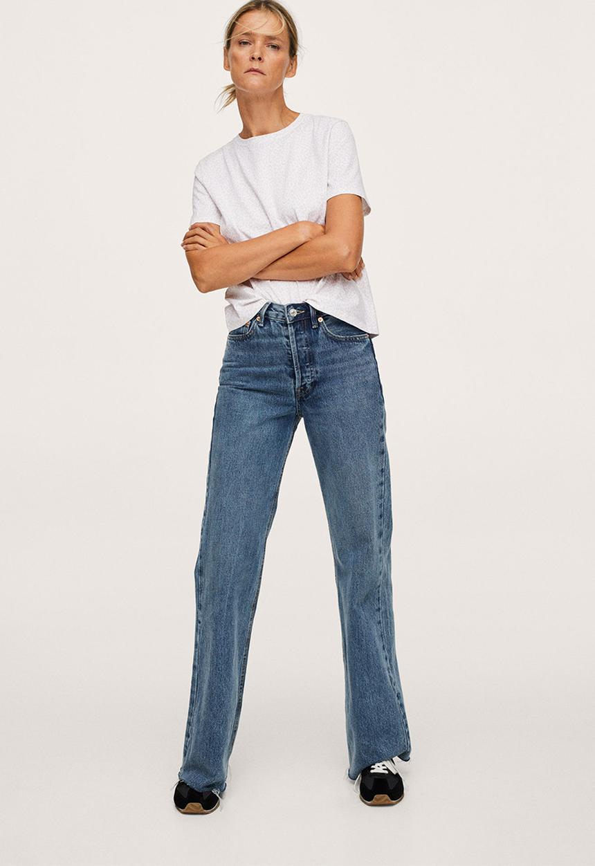 MANGO - T-shirt bella2-h - white 