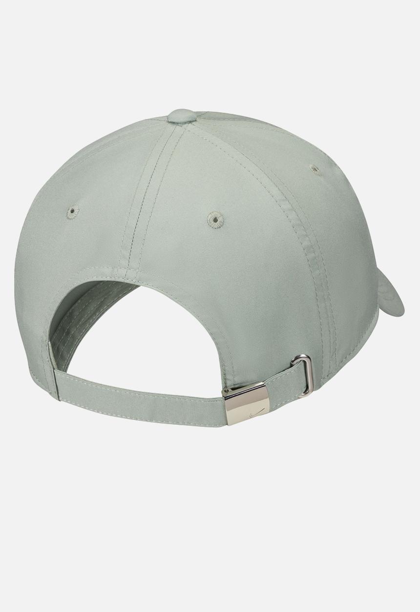 Nike - U nsw df h86 metal swoosh cap - jade smoke/metallic silver