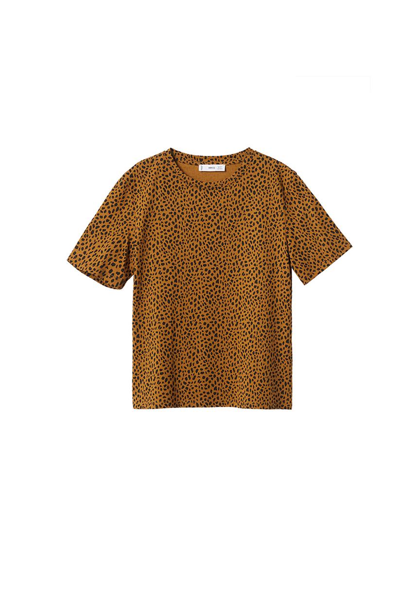 MANGO - T-shirt bella2-h - dark yellow
